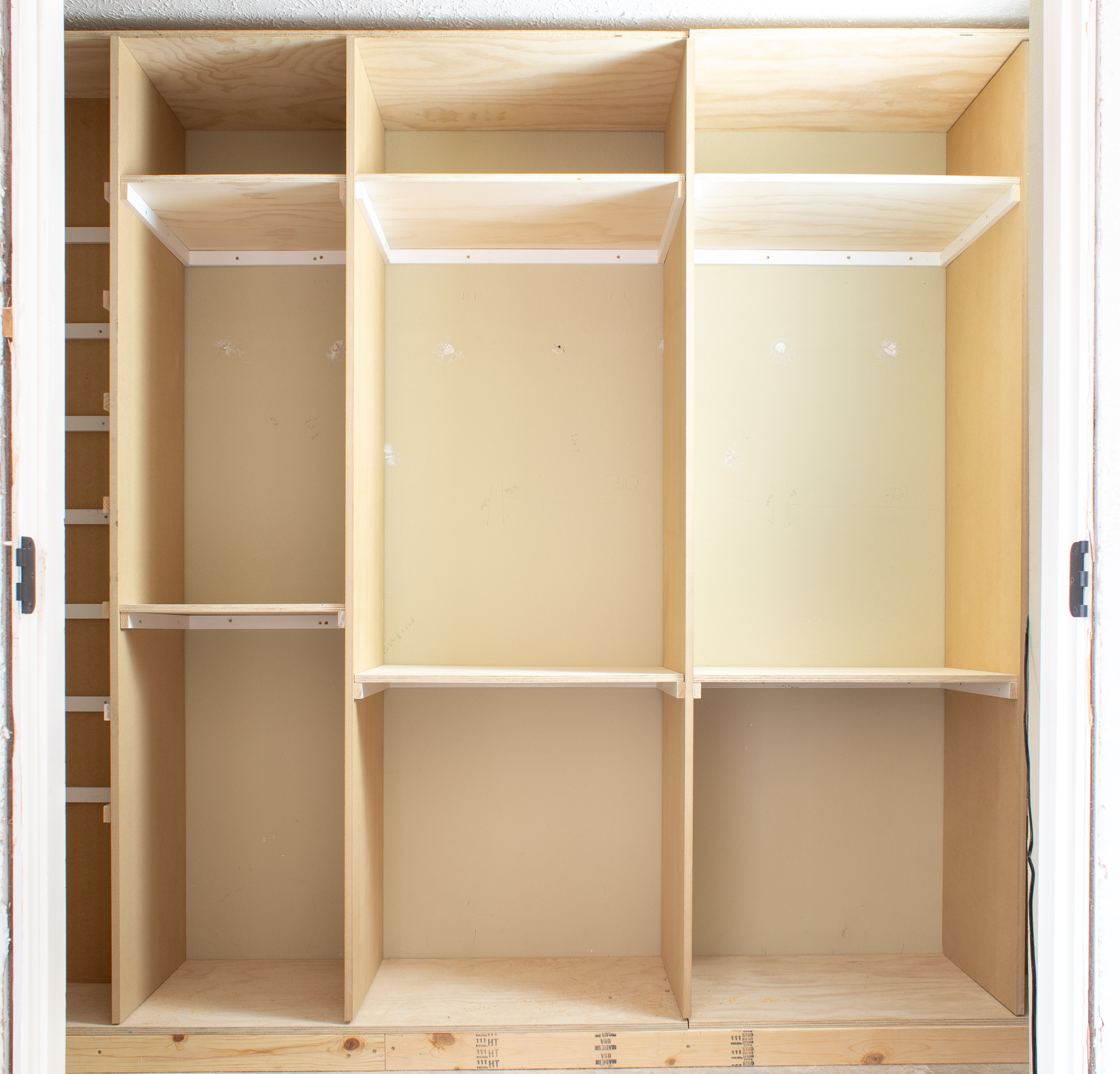 DIY Closet Built-ins : Part 2 – With Love, Mercedes