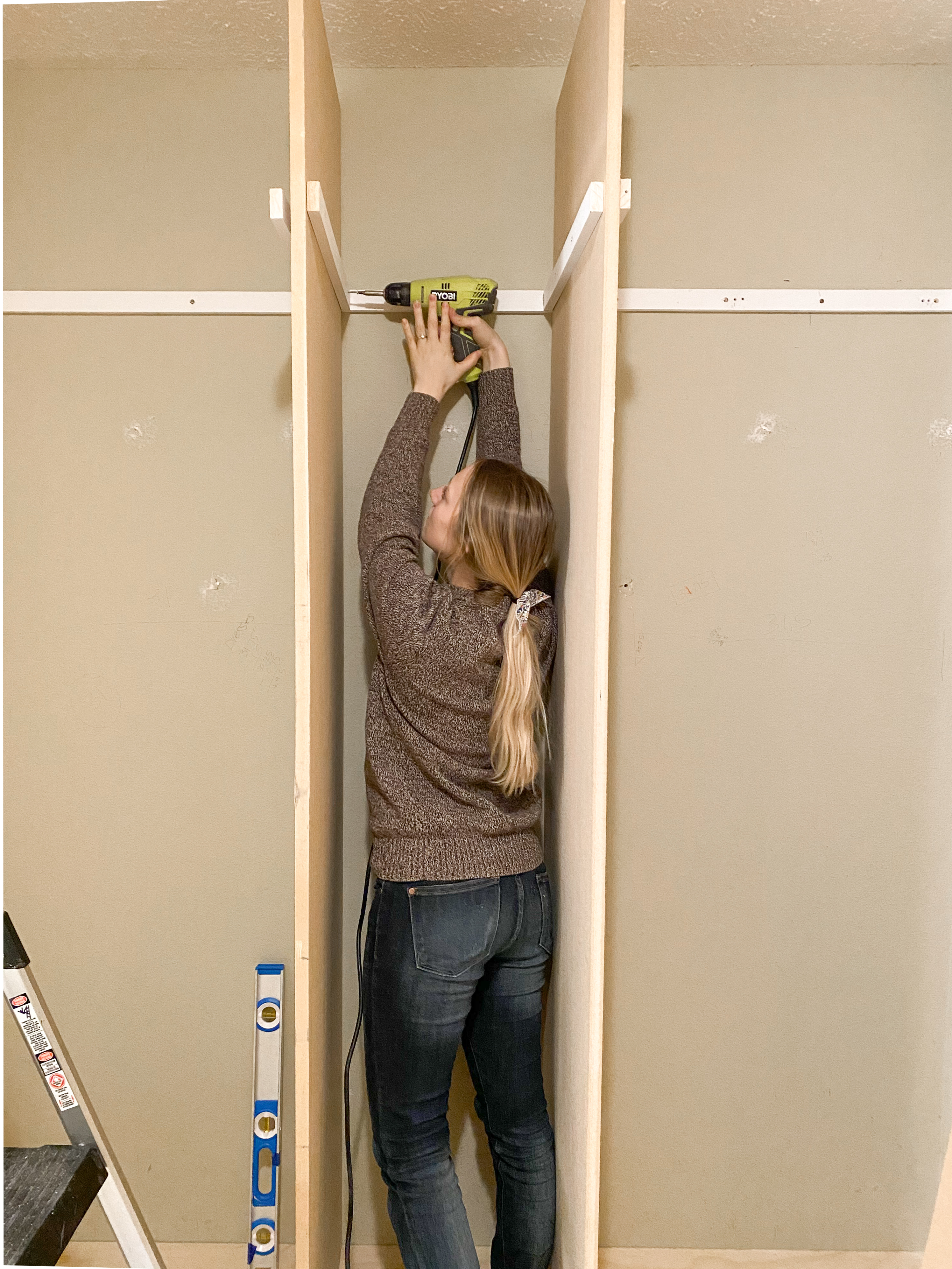 DIY Closet Built-ins : Part 1 – With Love, Mercedes